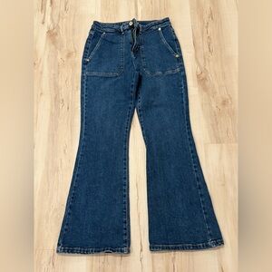 Michael Kors Indigo Flare Jeans, Like New.